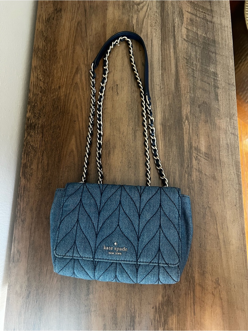 Beautiful Kate Spade Denim Bag, $50